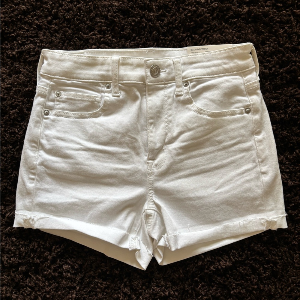 NWT White Denim Shorts